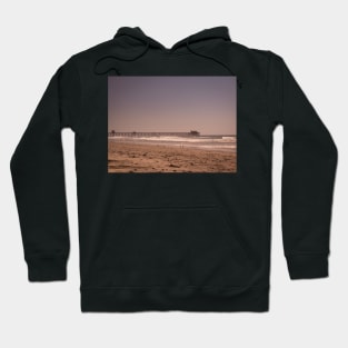 Oceanside California Pier Photo from Beach V2 Hoodie